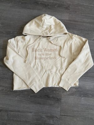 Blueprint Crop Hoodie